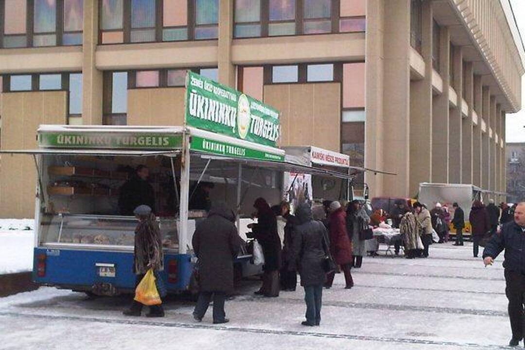Prie Seimo - kalėdiniai ūkininkų turgeliai