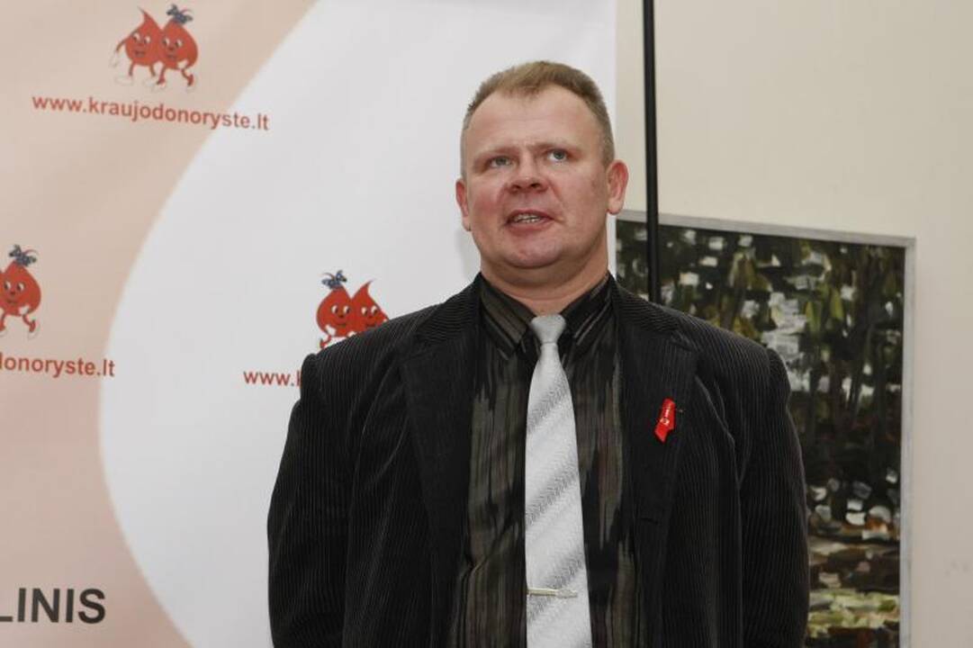 Neatlygintiniems kraujo donorams iš Klaipėdos - ordinas ir padėkos