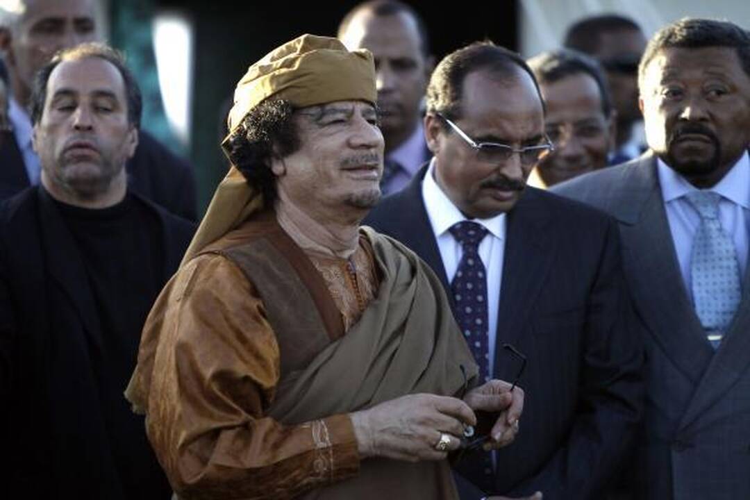 PAR vadovas: M.Kadhafi pritaria taikos planui