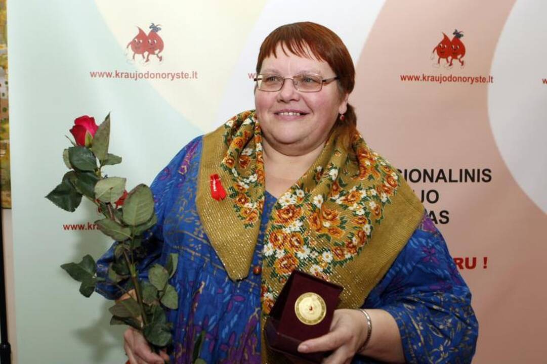 Neatlygintiniems kraujo donorams iš Klaipėdos - ordinas ir padėkos
