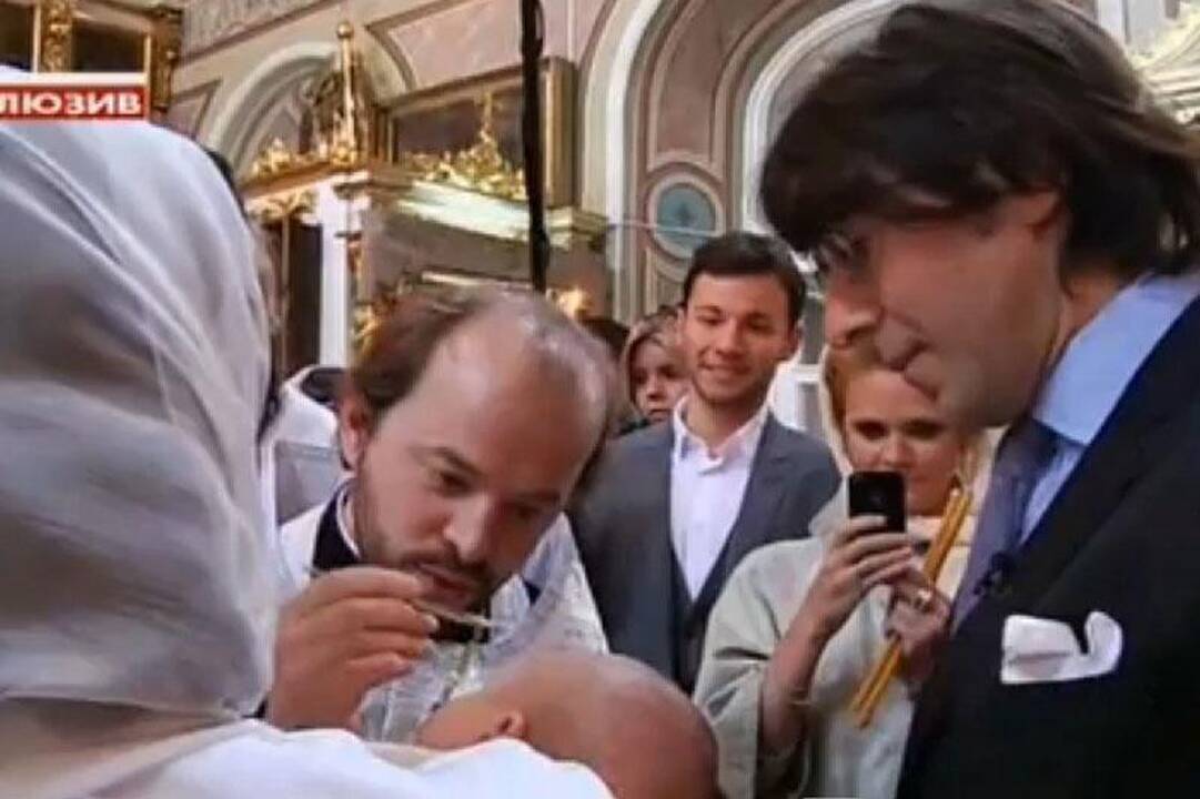 Filipo Kirkorovo dukters krikšto tėvu tapo garsus žurnalistas