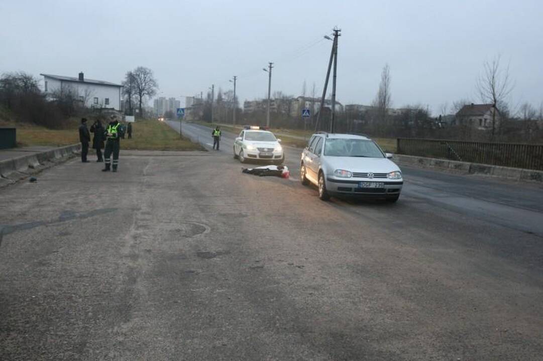 Vilniuje pėsčiųjų perėjoje mirtinai sužalotas pėsčiasis (papildyta)