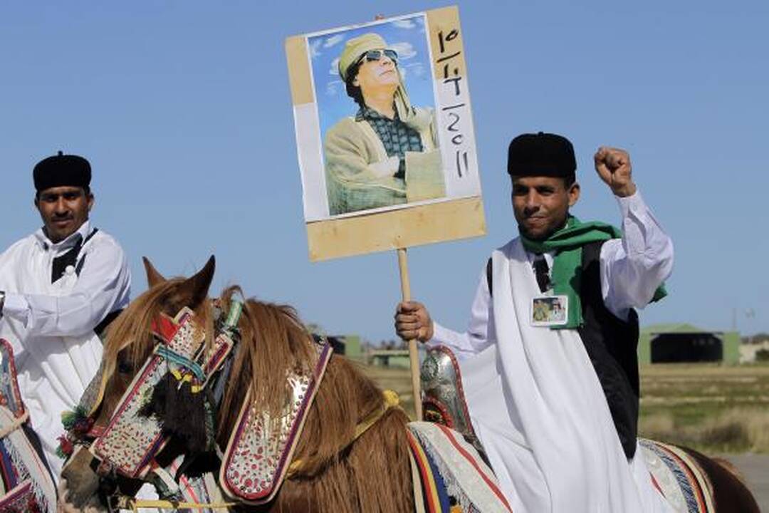 PAR vadovas: M.Kadhafi pritaria taikos planui
