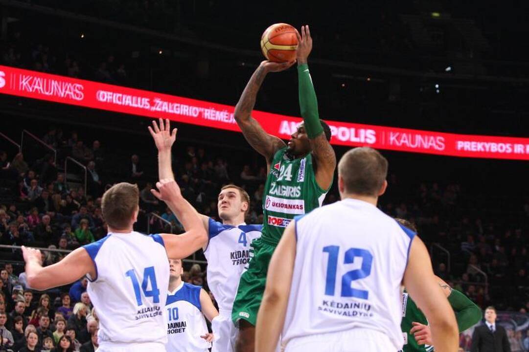 „Žalgiris“ LKF taurės pusfinalyje problemų nesusikūrė