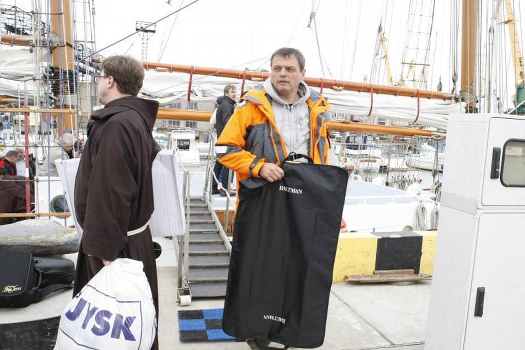 „Vilties misijos 2012“ ekipažas saugiai pasiekė Klaipėdos uostą