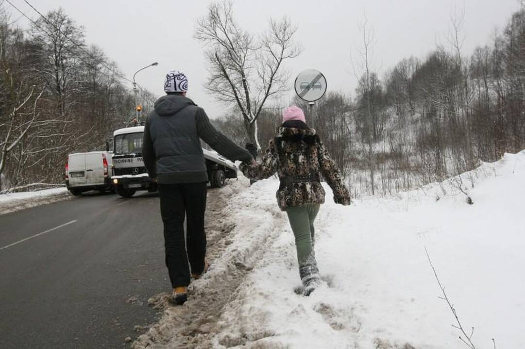 Vilniuje nukentėjo nuo kelio nulėkęs taksistas