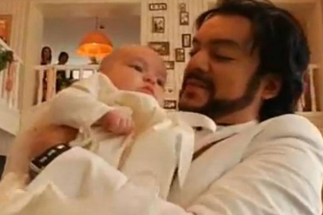 Filipo Kirkorovo dukters krikšto tėvu tapo garsus žurnalistas