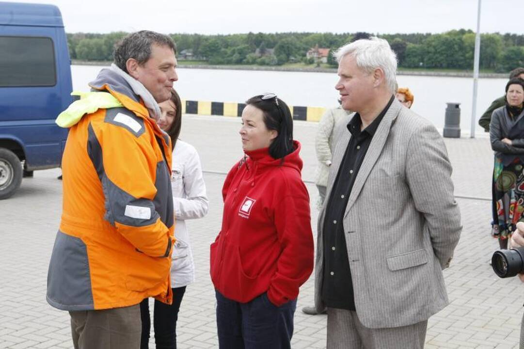 „Vilties misijos 2012“ ekipažas saugiai pasiekė Klaipėdos uostą