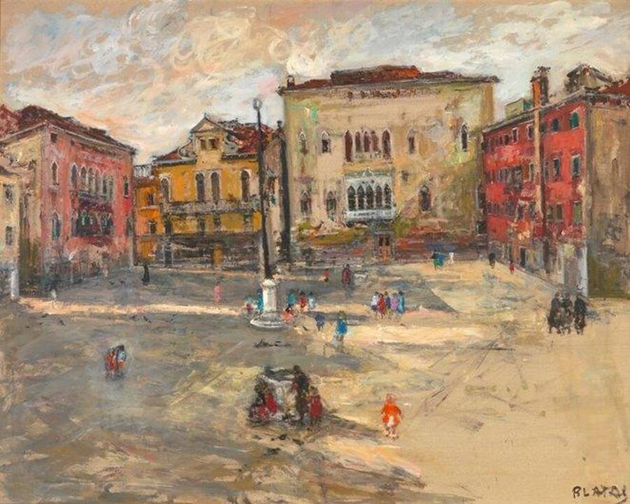 Rekonstruotoje P.Domšaičio galerijoje – dailininko Arbit Blato paroda