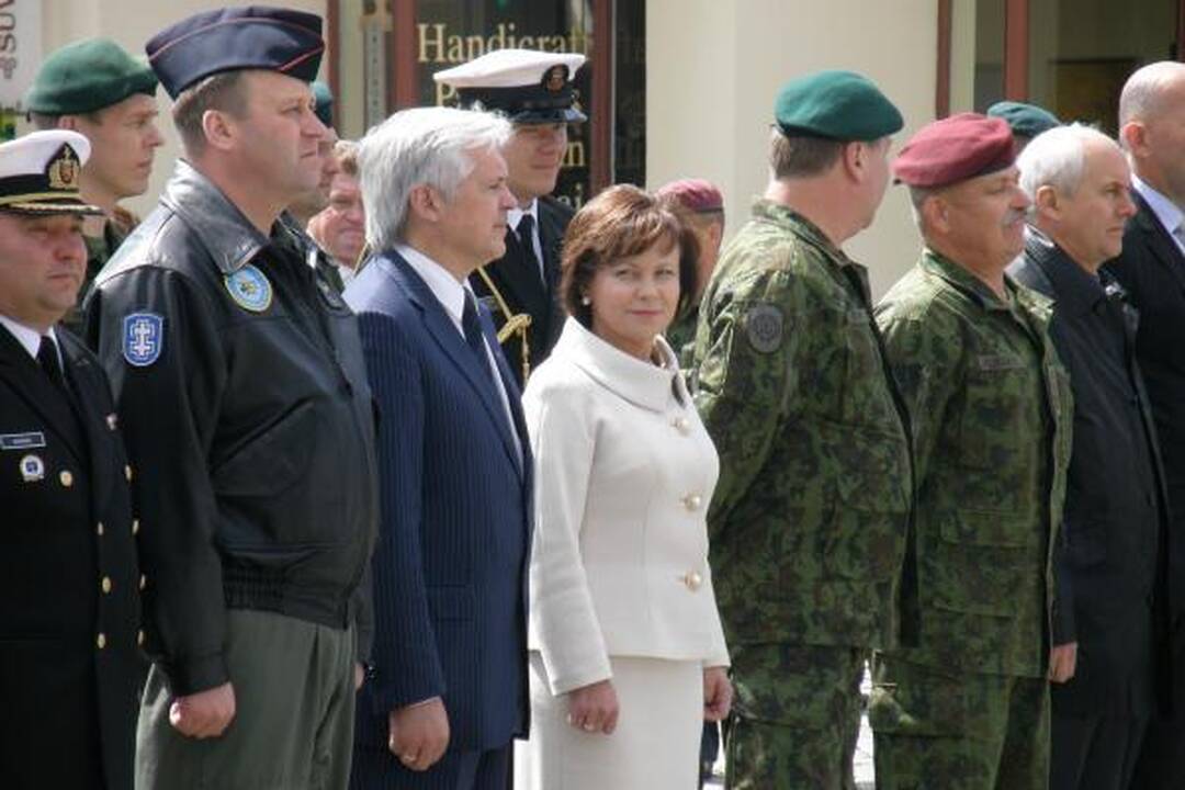 Klaipėdoje sutikti iš Afganistano grįžę kariai