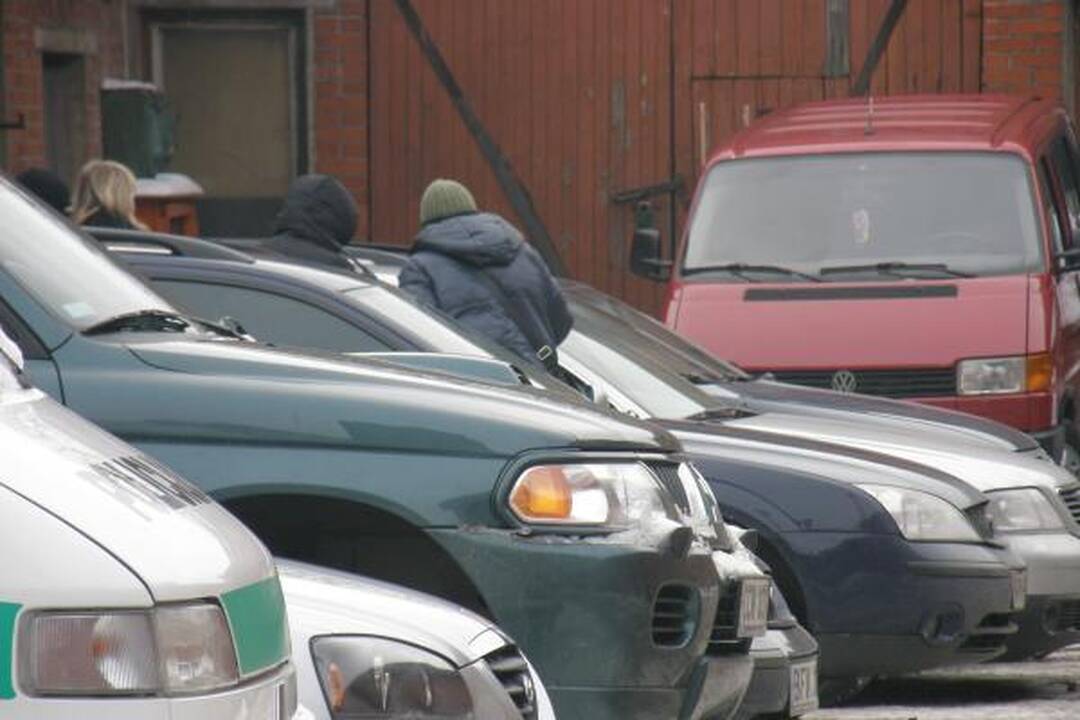 Klaipėdos policijos kieme - sprogmuo