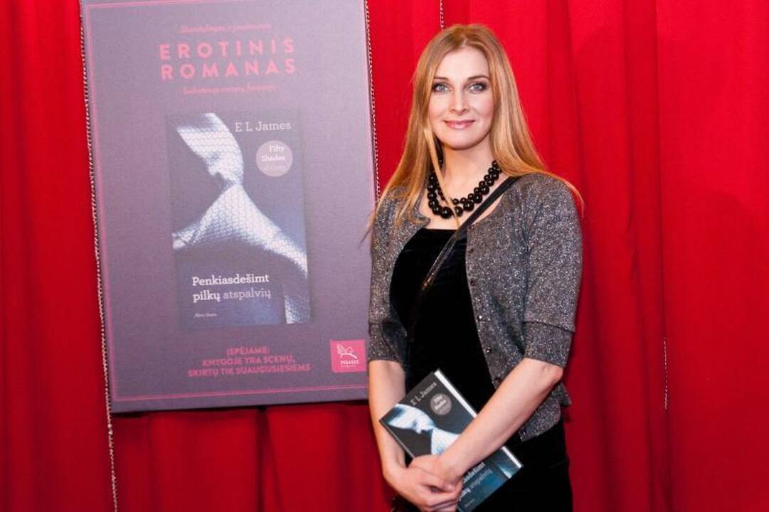 Erotinio bestselerio pristatyme - įžymybių seksualumo proveržis