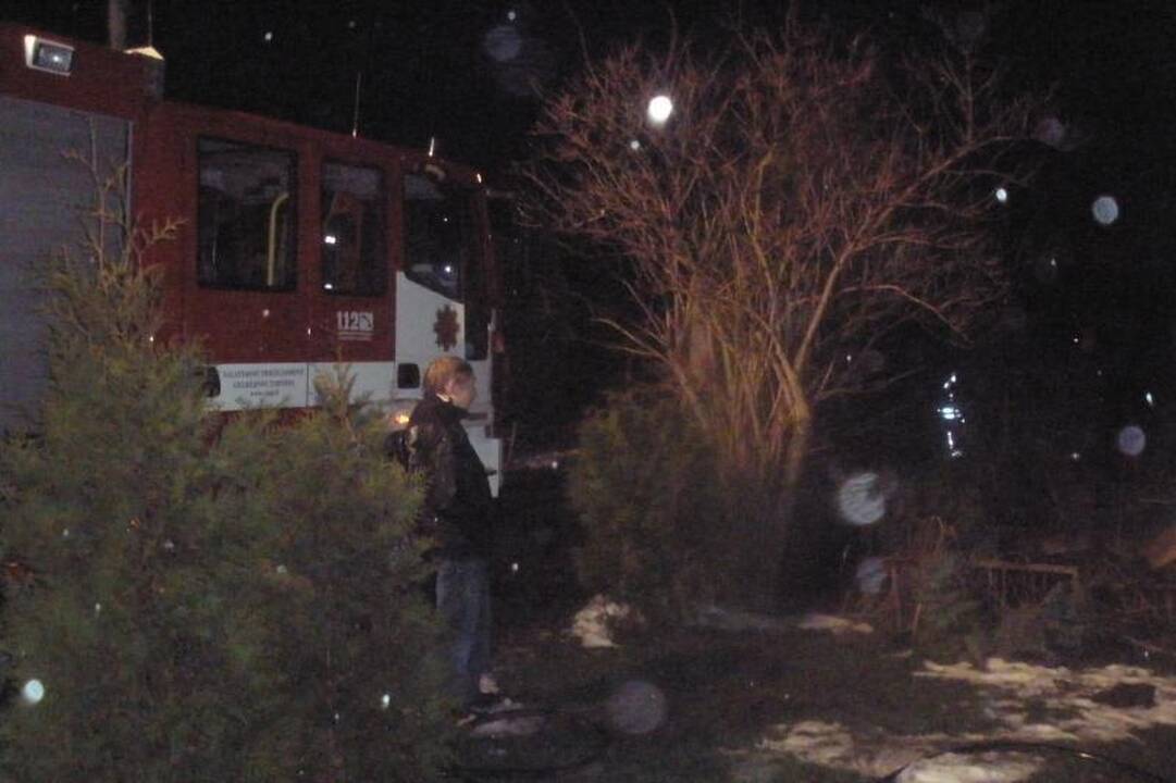 Naujųjų metų švente sodo namelyje pasidžiaugti nespėjo (atnaujinta)