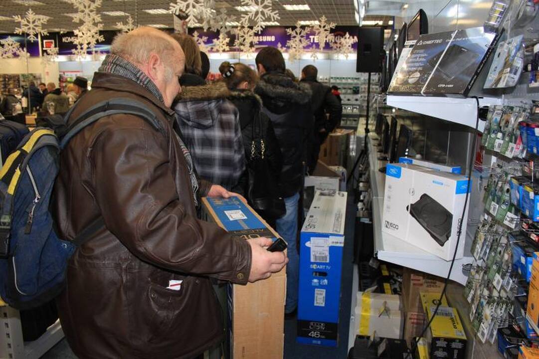 Kauno pirkėjai plūstelėjo į „Technoramą“
