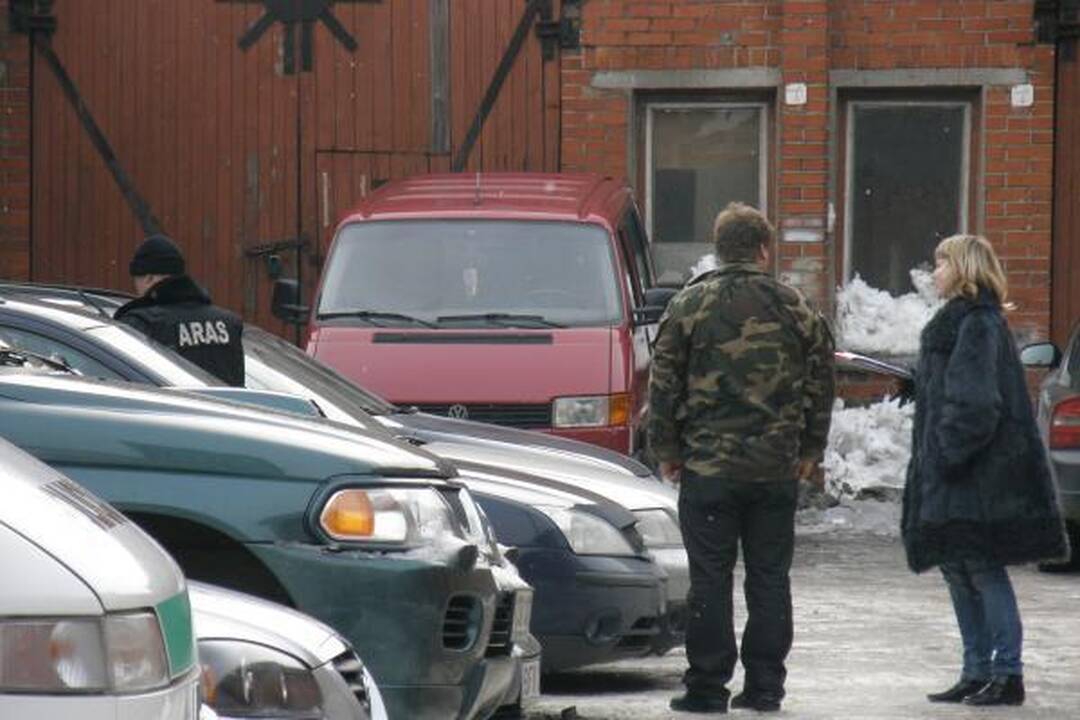 Klaipėdos policijos kieme - sprogmuo