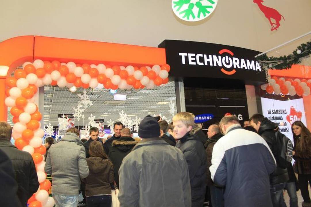 Kauno pirkėjai plūstelėjo į „Technoramą“