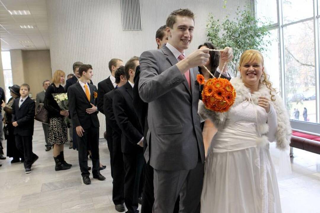 Vestuvės 11.11.11 - nes tokią datą lengviau atsiminti
