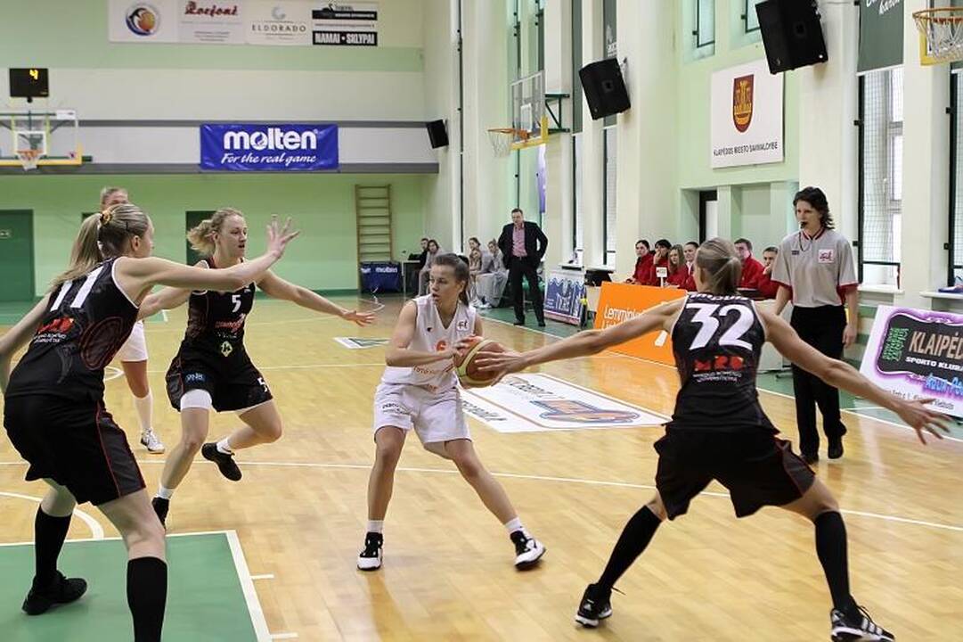 Klaipėdos krepšininkės nusileido varžovėms 