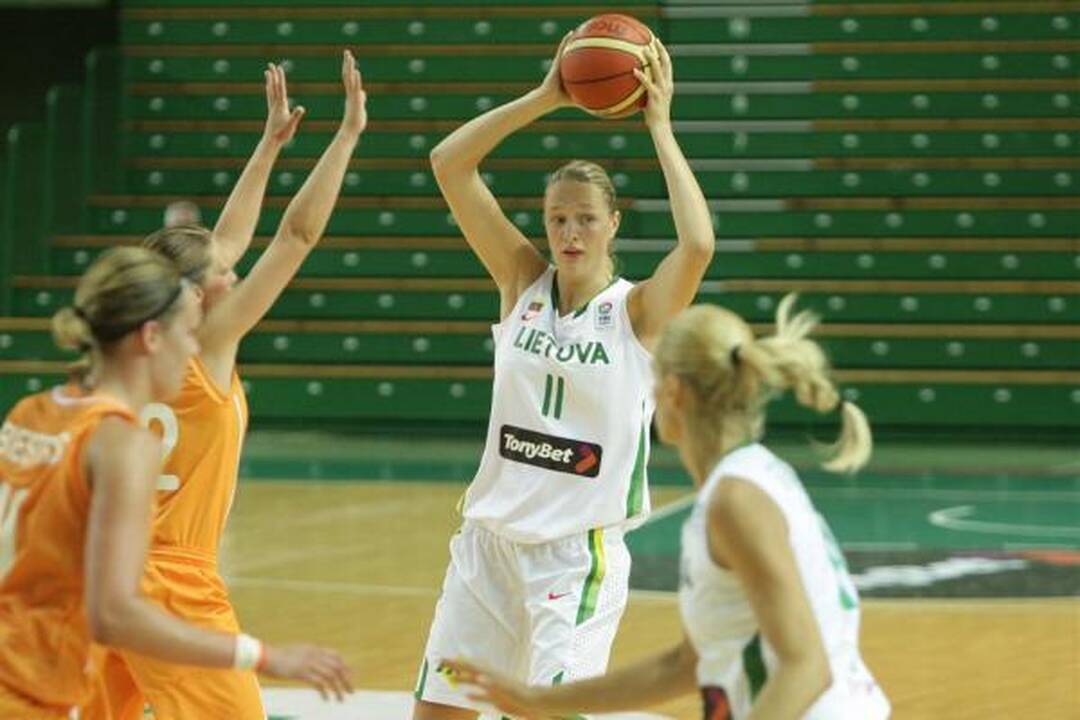 Krepšininkės Europos čempionato atranką pradėjo lengva pergale