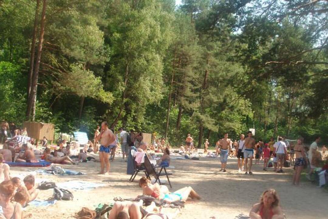 Dėl karščių visi vilniečių keliai veda prie vandens 