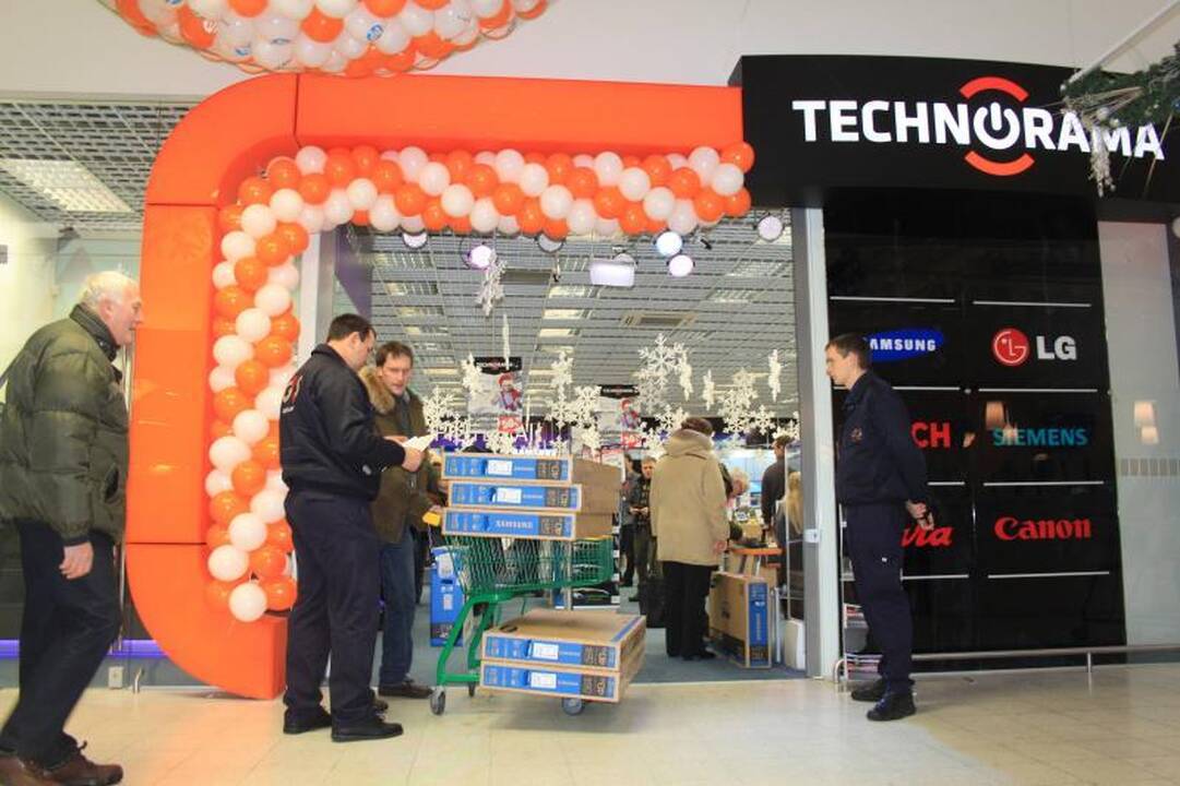 Kauno pirkėjai plūstelėjo į „Technoramą“