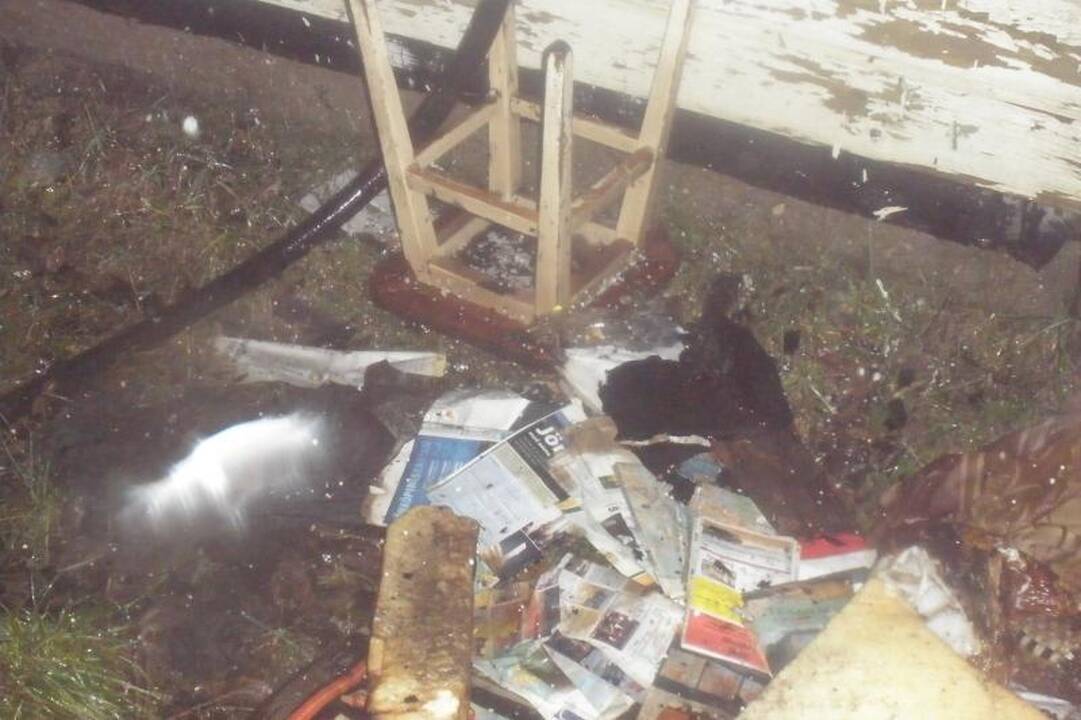Naujųjų metų švente sodo namelyje pasidžiaugti nespėjo (atnaujinta)