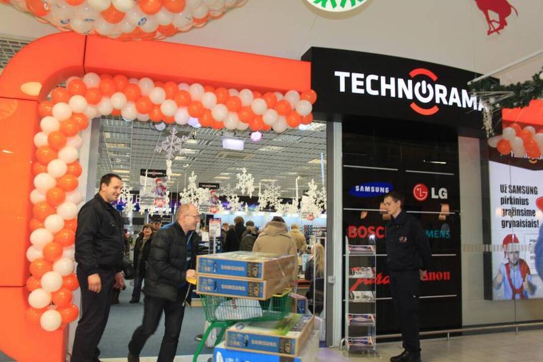 Kauno pirkėjai plūstelėjo į „Technoramą“
