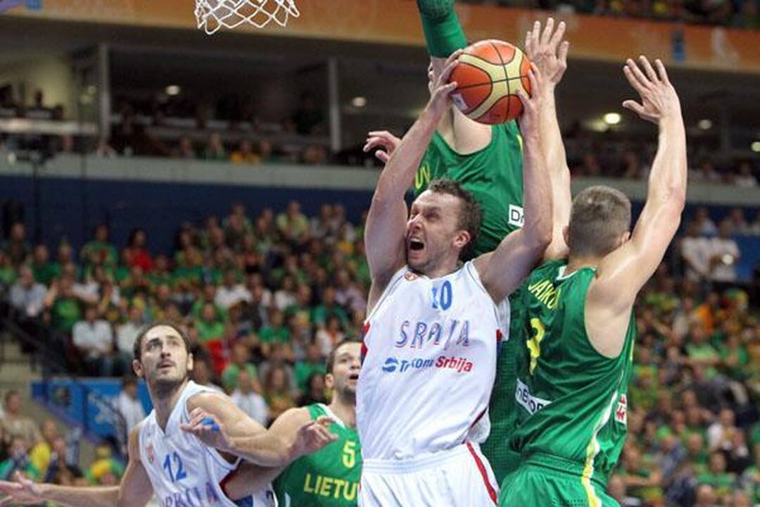 Džiaugsmingas antrojo etapo startas - Lietuva - Serbija: 100:90