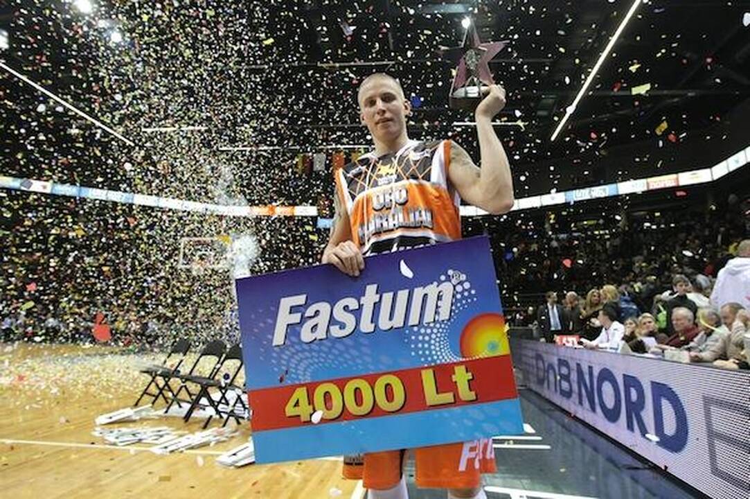LKL "Žvaigždžių diena": "Vilkai" užmėtė "Erelius" (2 video)