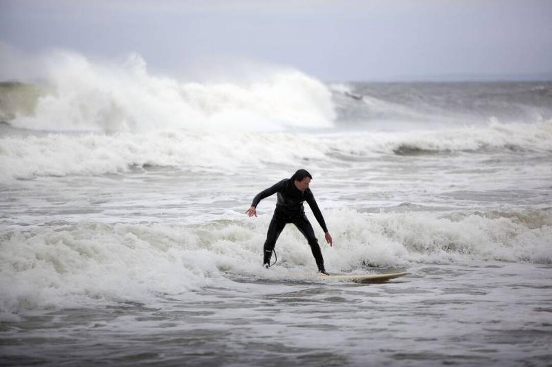 Niujorkas ruošiasi uraganui „Sandy“: žmonėms liepta evakuotis