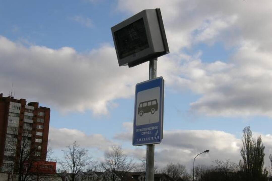 Pirmoji švieslentė Klaipėdoje