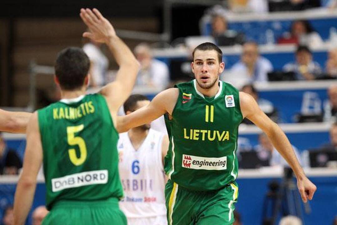 Džiaugsmingas antrojo etapo startas - Lietuva - Serbija: 100:90