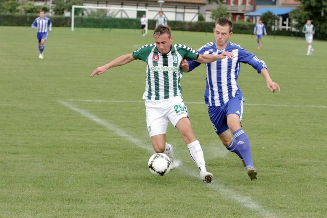 Renginių maratoną Neringoje pratęsė tarptautinis futbolas