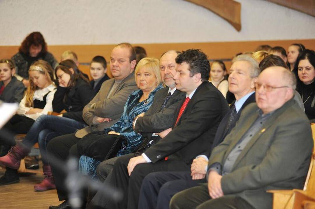 Prisimenant J.Vileišį, mokykloje skambėjo dainos