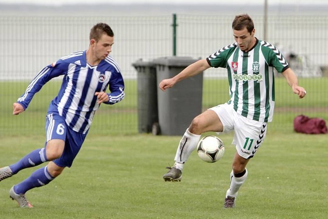 Renginių maratoną Neringoje pratęsė tarptautinis futbolas