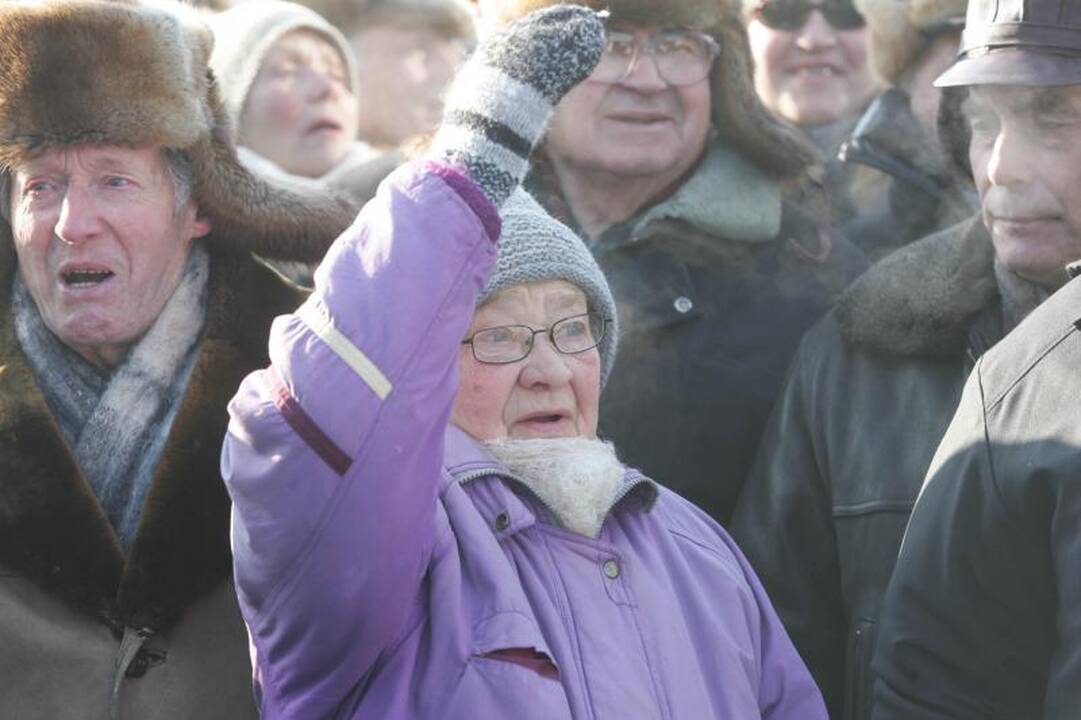 Akistatos su protestuotojais A.Zuokas nepabūgo