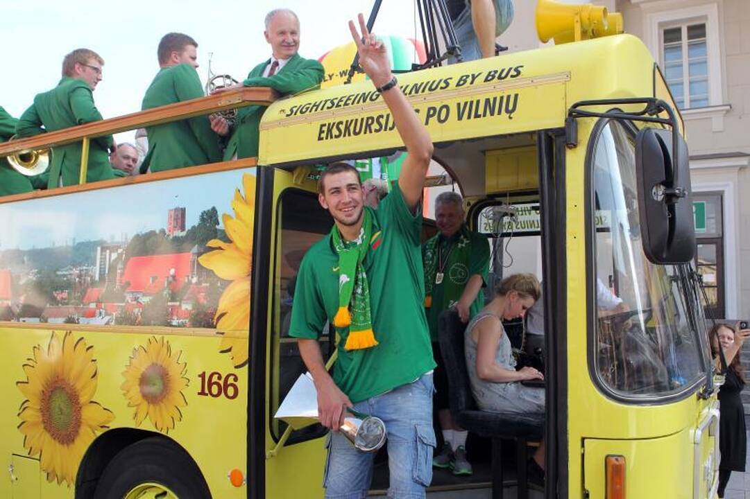 Vilniuje sutikti jaunieji čempionai (atnaujinta)