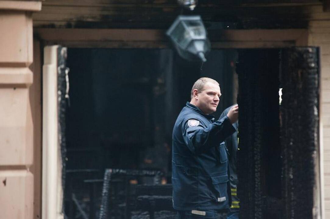 Kulautuvos bažnyčią suniokojo ugnis, įtariamas padegimas
