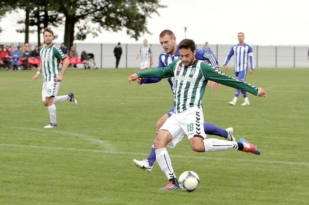 Renginių maratoną Neringoje pratęsė tarptautinis futbolas