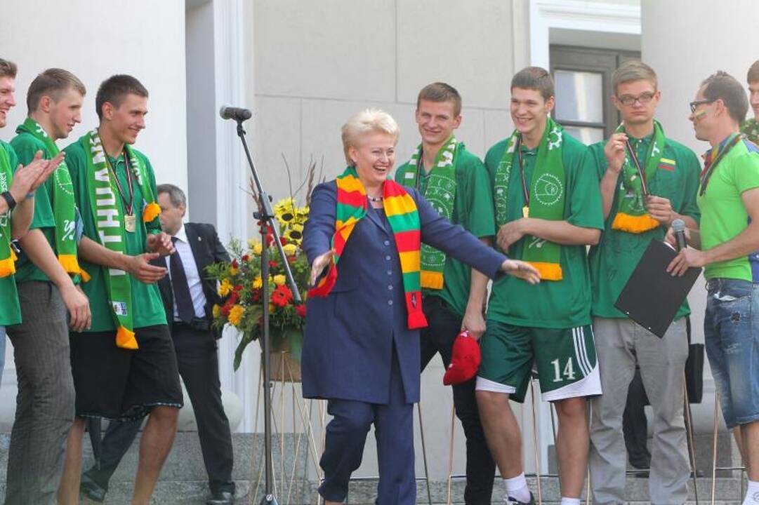 Vilniuje sutikti jaunieji čempionai (atnaujinta)