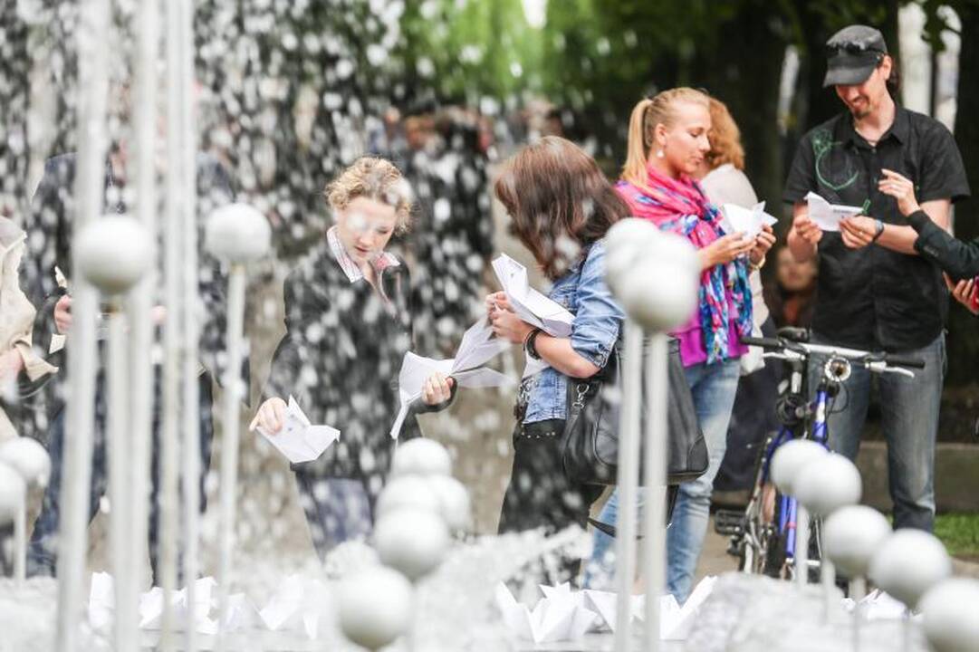 Protestas dėl atleisto „Verslios Lietuvos“ vadovo persikėlė į Kauną