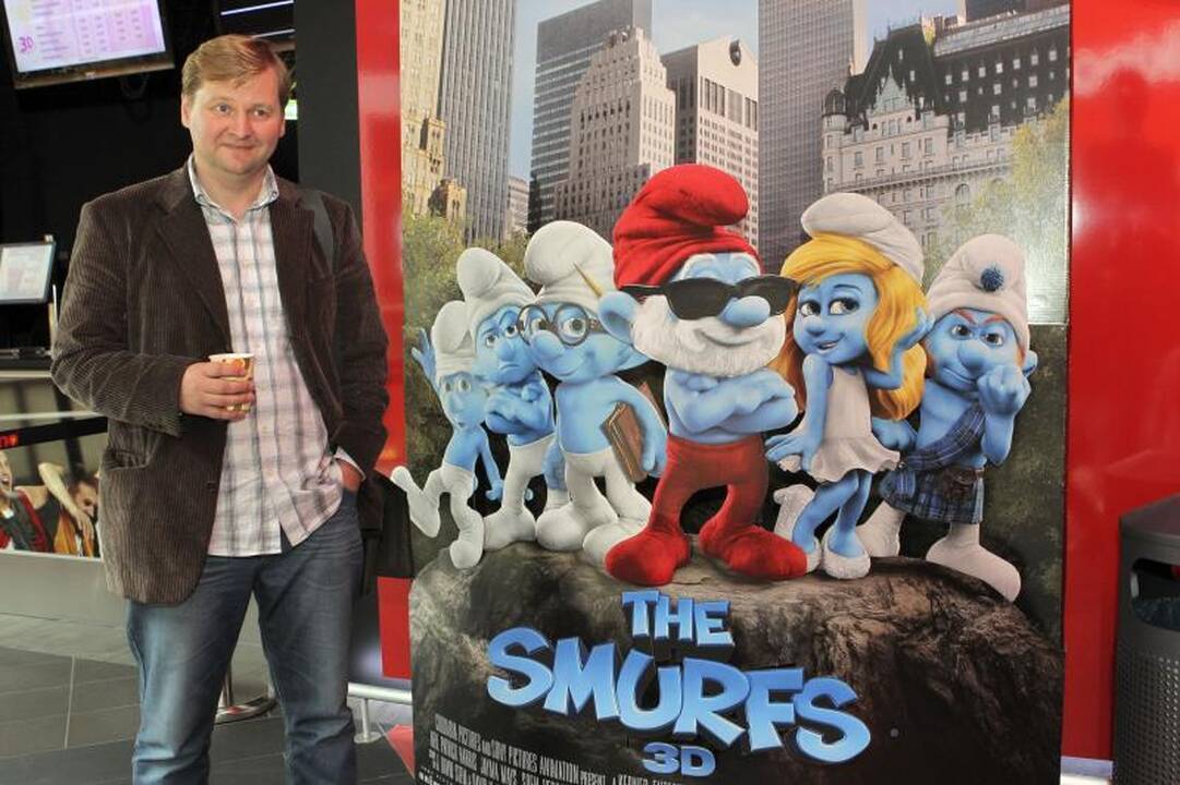 „Smurfus“ įgarsinęs G.Savickas: su tokiu balsu jokios princesės „nepakabinčiau“