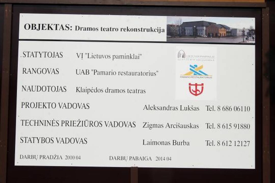 Dramos teatras neteko stogo