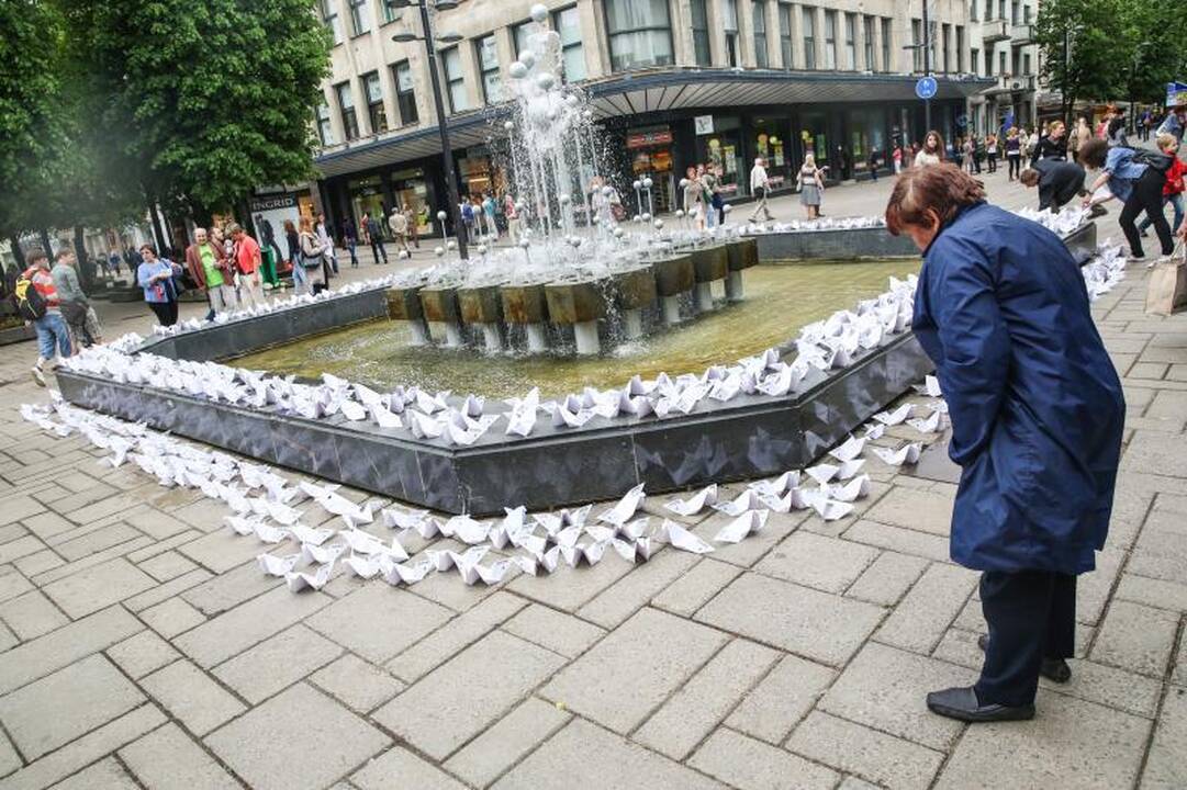 Protestas dėl atleisto „Verslios Lietuvos“ vadovo persikėlė į Kauną