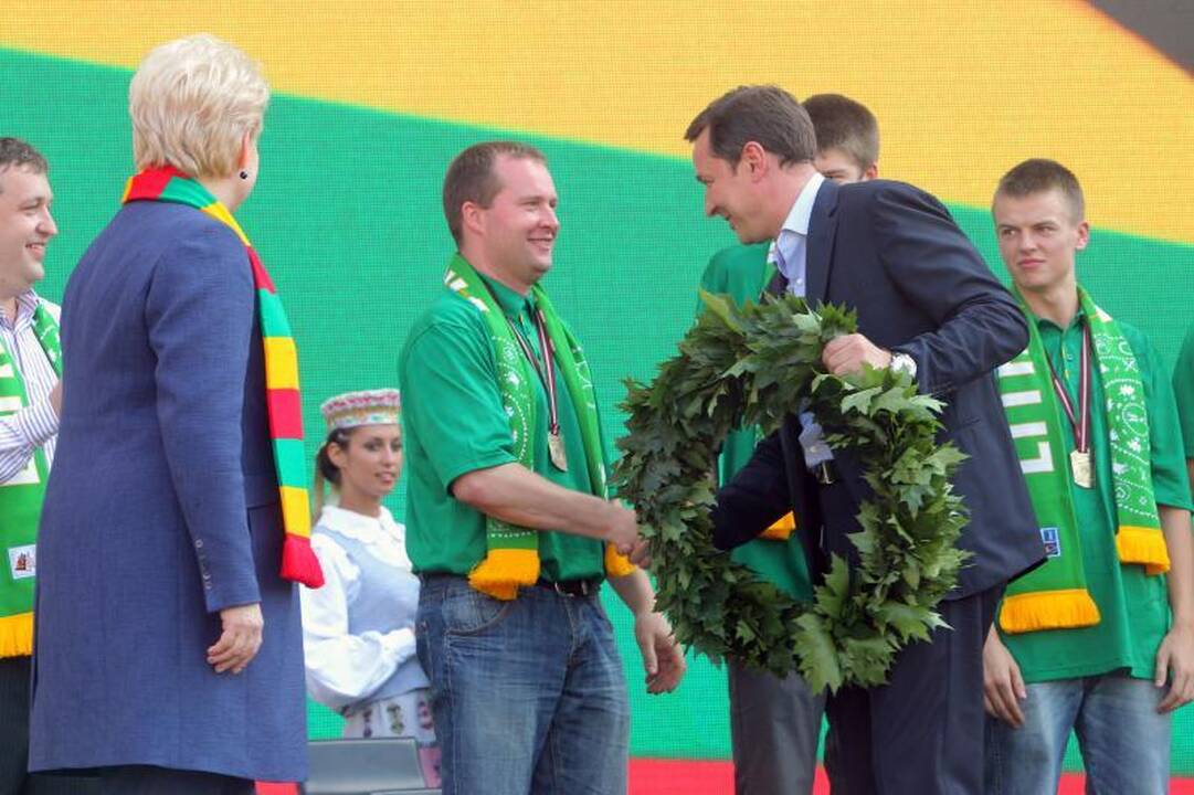 Vilniuje sutikti jaunieji čempionai (atnaujinta)