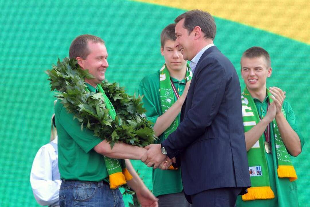 Vilniuje sutikti jaunieji čempionai (atnaujinta)