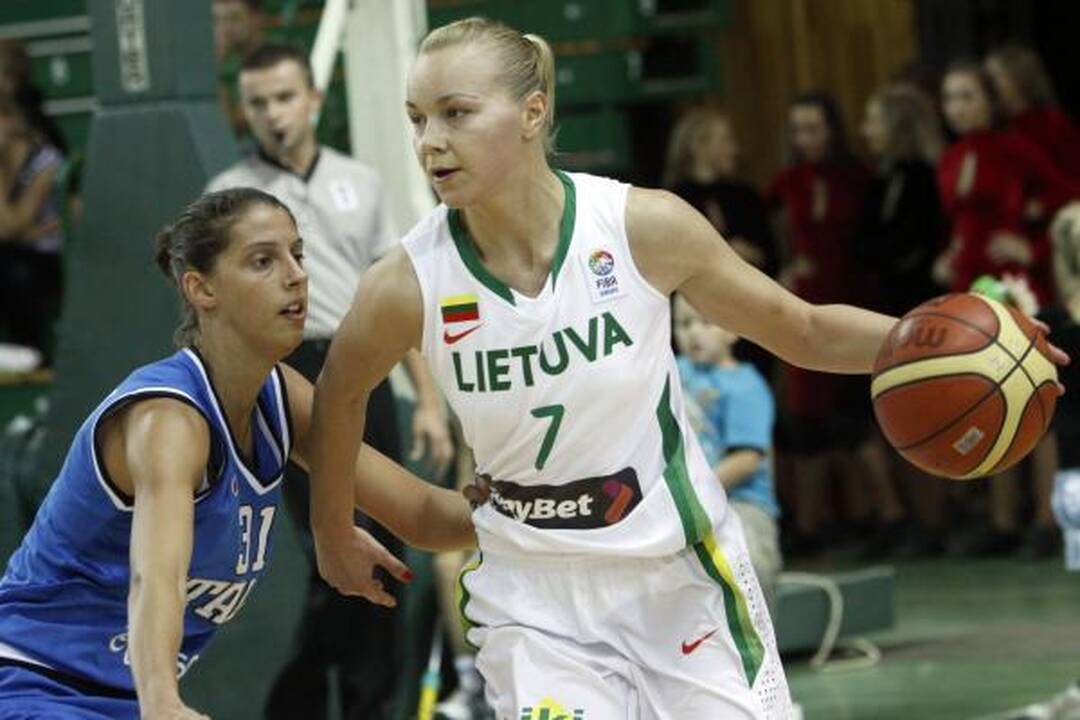 Lietuvos krepšininkės italėms neatsirevanšavo