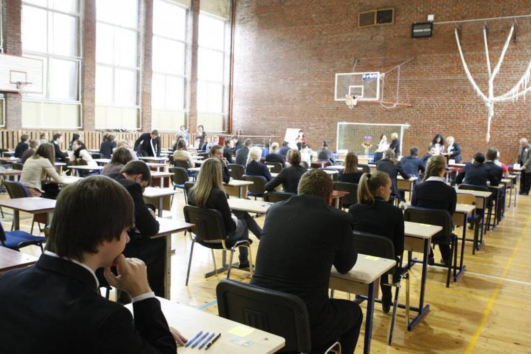 Iš lietuvių kalbos egzamino - tiesiai į ligoninę