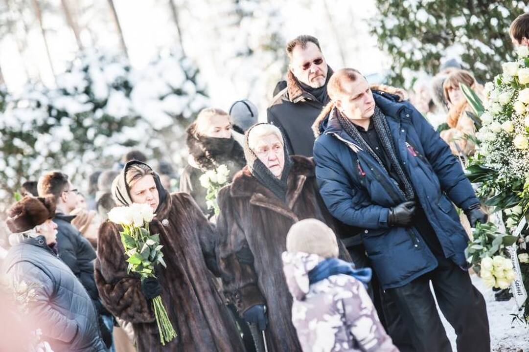A. Sabonio tėvas amžinojo poilsio atgulė Karmėlavos kapinėse
