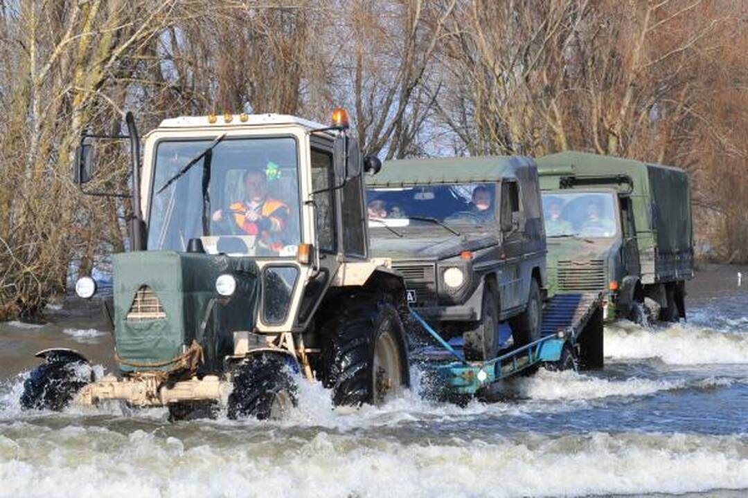 Potvynis pamaryje: vanduo kyla, bet netikėtumų nesitikima (papildyta)